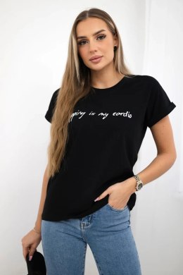 Bluzka Shopping is my cardio czarna