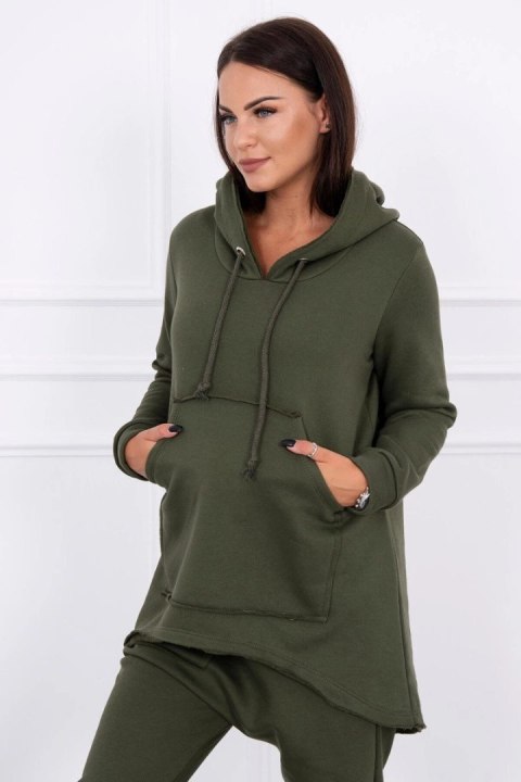 Komplet ze spodniami Baggy khaki