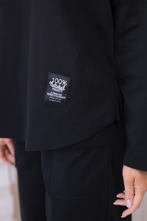 Komplet new punto bluza + spodnie czarny