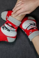 Skarpetki unisex świąteczne w pudełku - 1 para z Bałwanem