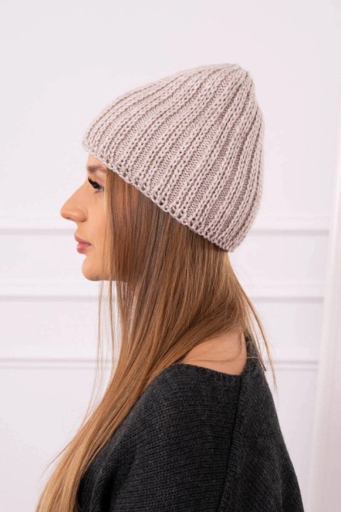 Czapka damska Rebeka K345 beżowa