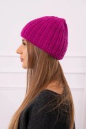 Czapka damska Rebeka K345 fuksja