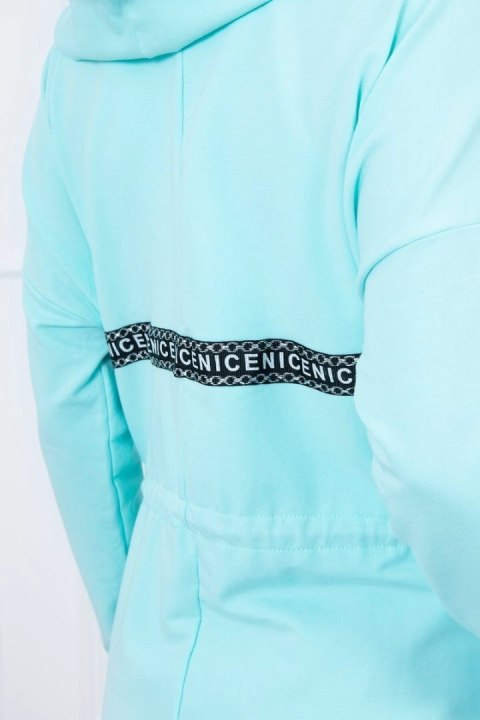 Narzutka z dłuższym tyłem miętowa